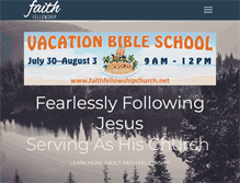 Tablet Screenshot of faithfellowshipchurch.net